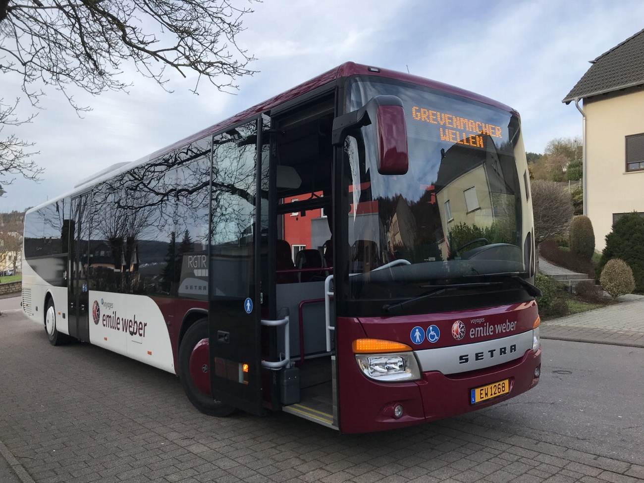 Люксембург, Setra S416LE business № EW 1268