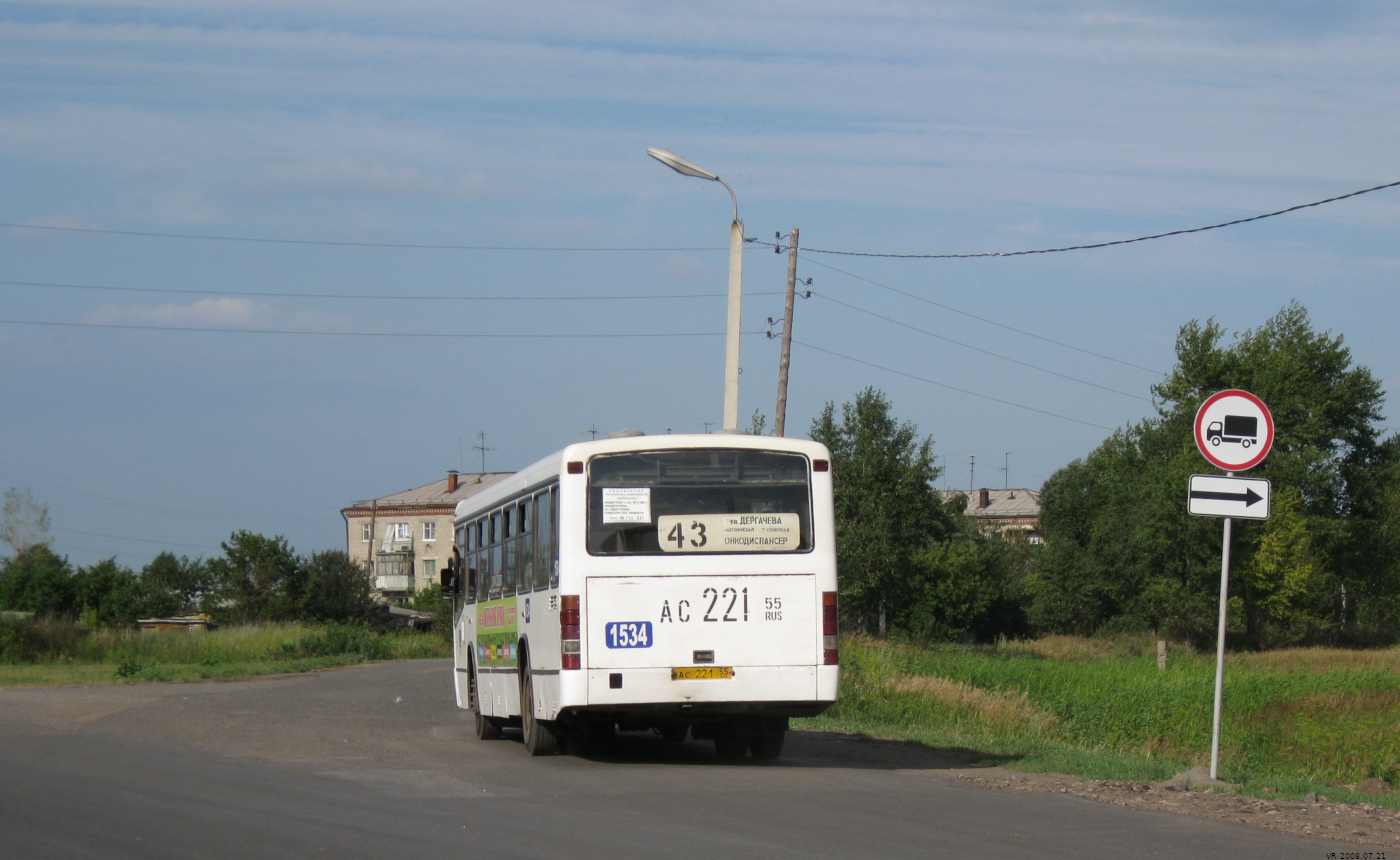 Омская область, Mercedes-Benz O345 № 1534