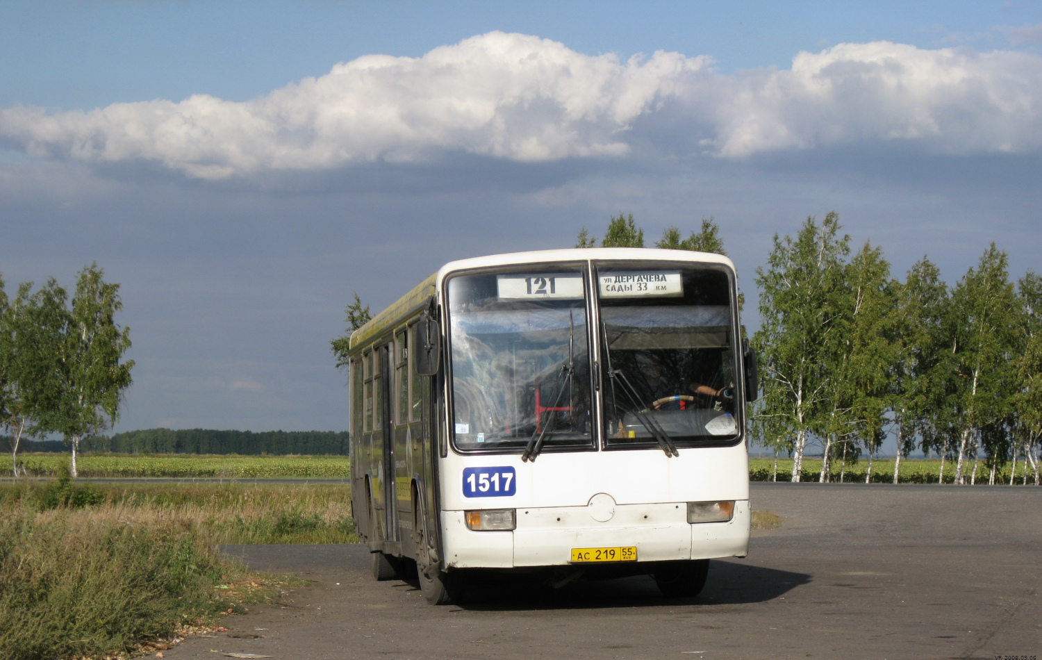 Омская область, Mercedes-Benz O345 № 1517