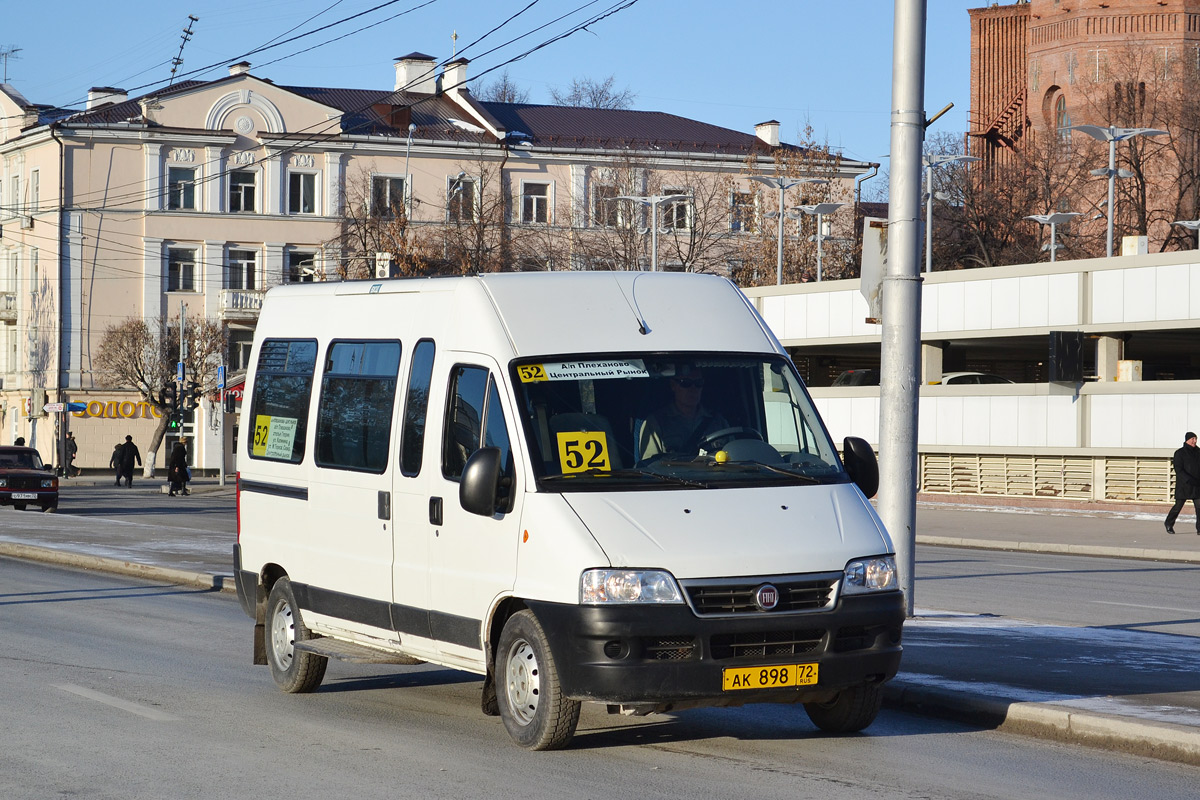 Тюменская область, FIAT Ducato 244 CSMMC, -RT № АК 898 72