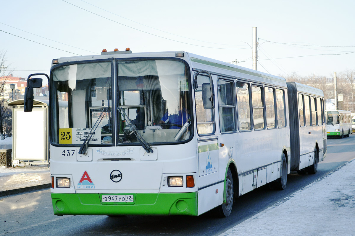 Тюменская область, ЛиАЗ-6212.00 № 437