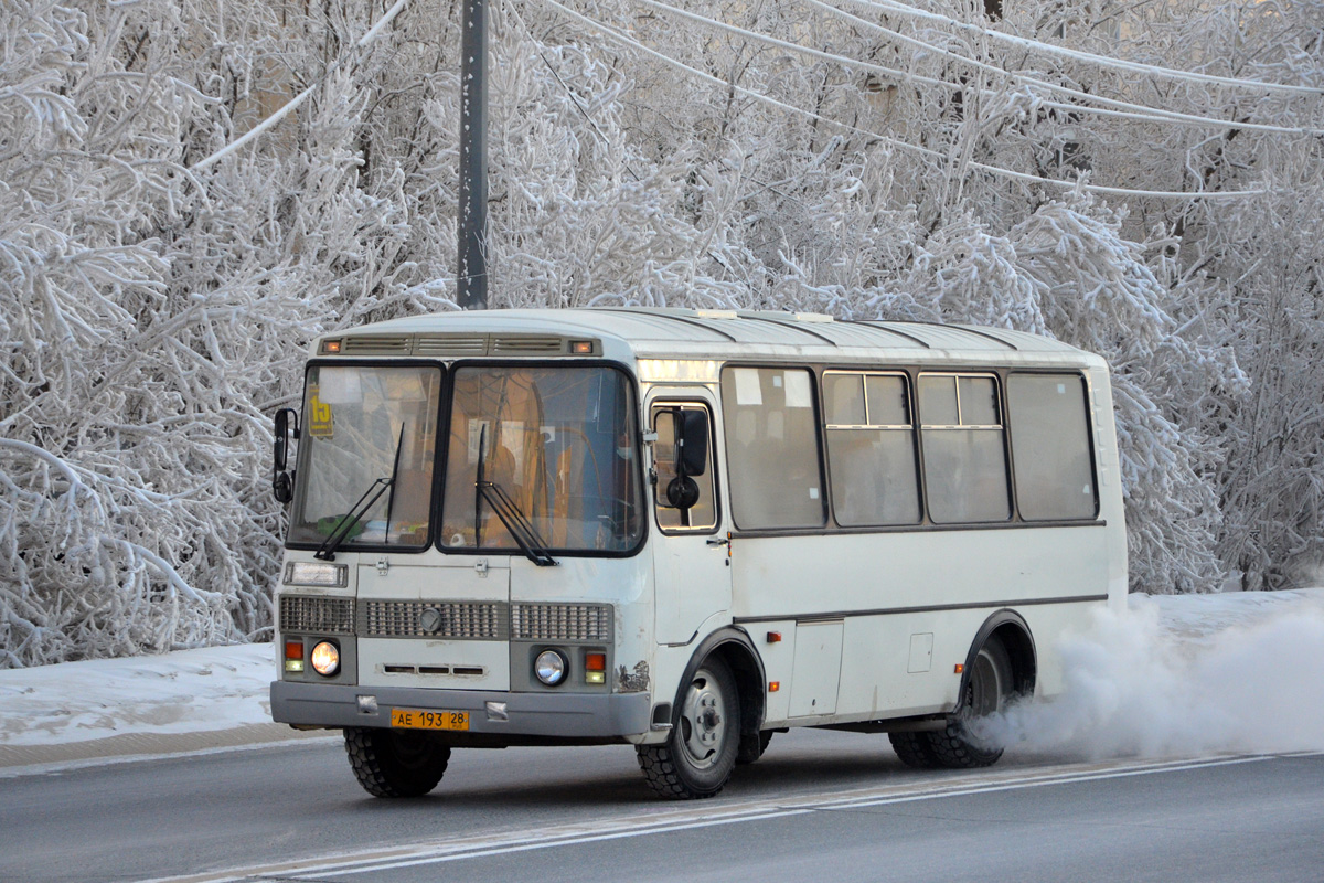 Саха (Якутия), ПАЗ-32053 № АЕ 193 28