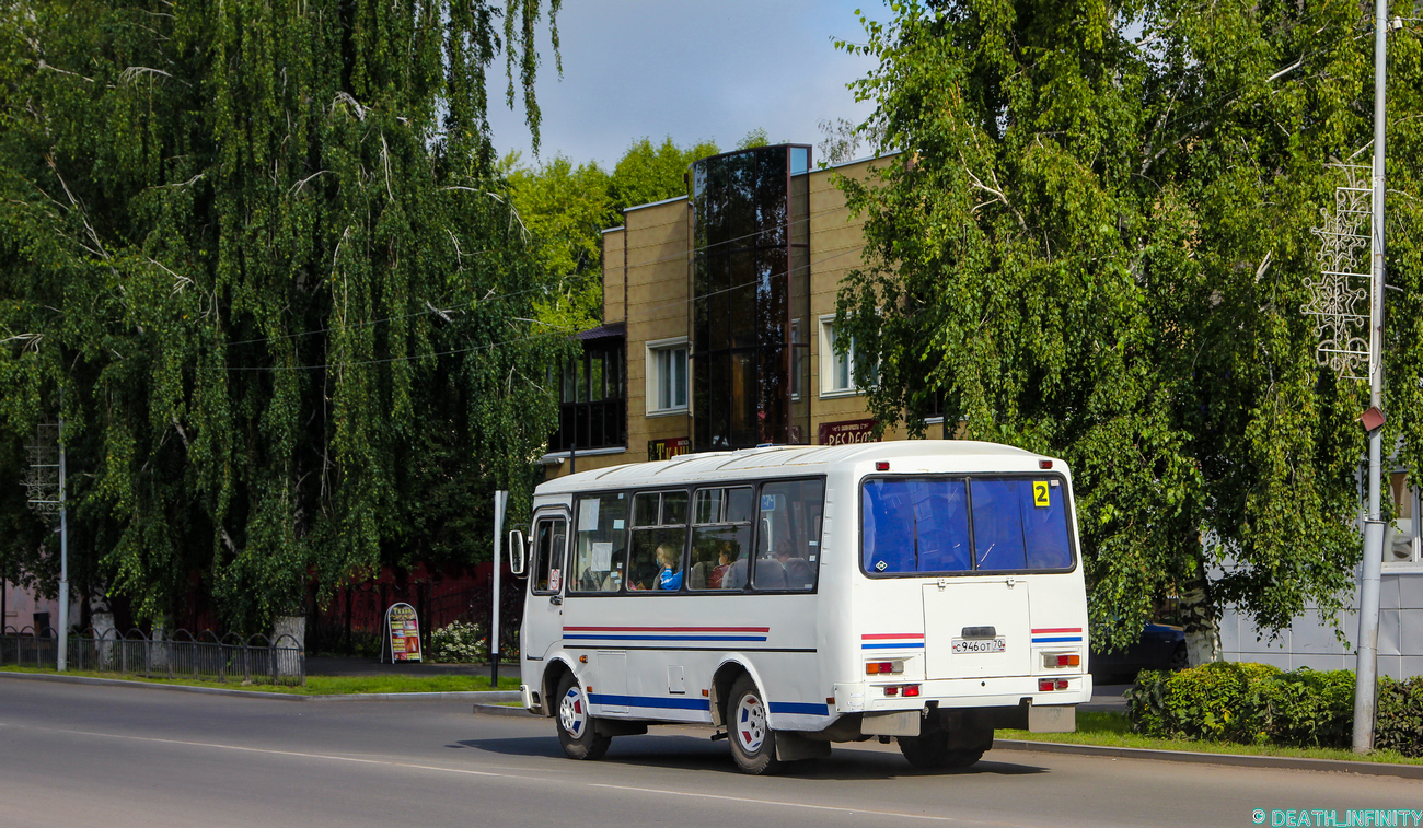 Томская область, ПАЗ-32054 № С 946 ОТ 70