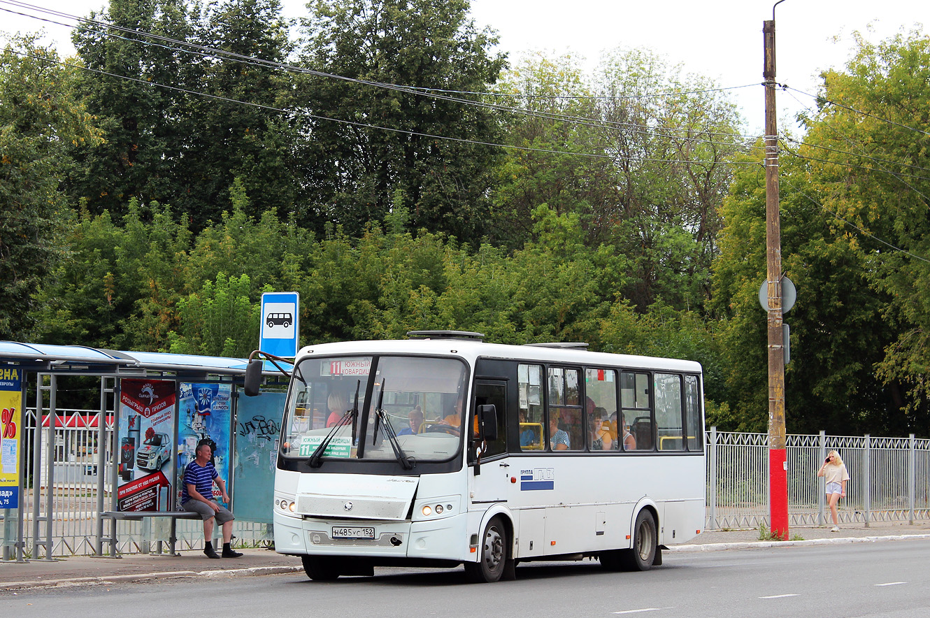 Vladimir region, PAZ-320412-05 "Vector" Nr. Н 485 УС 152