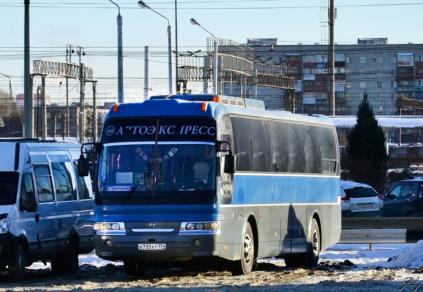 Челябинская область, Hyundai AeroExpress HSX № Е 735 ХТ 174