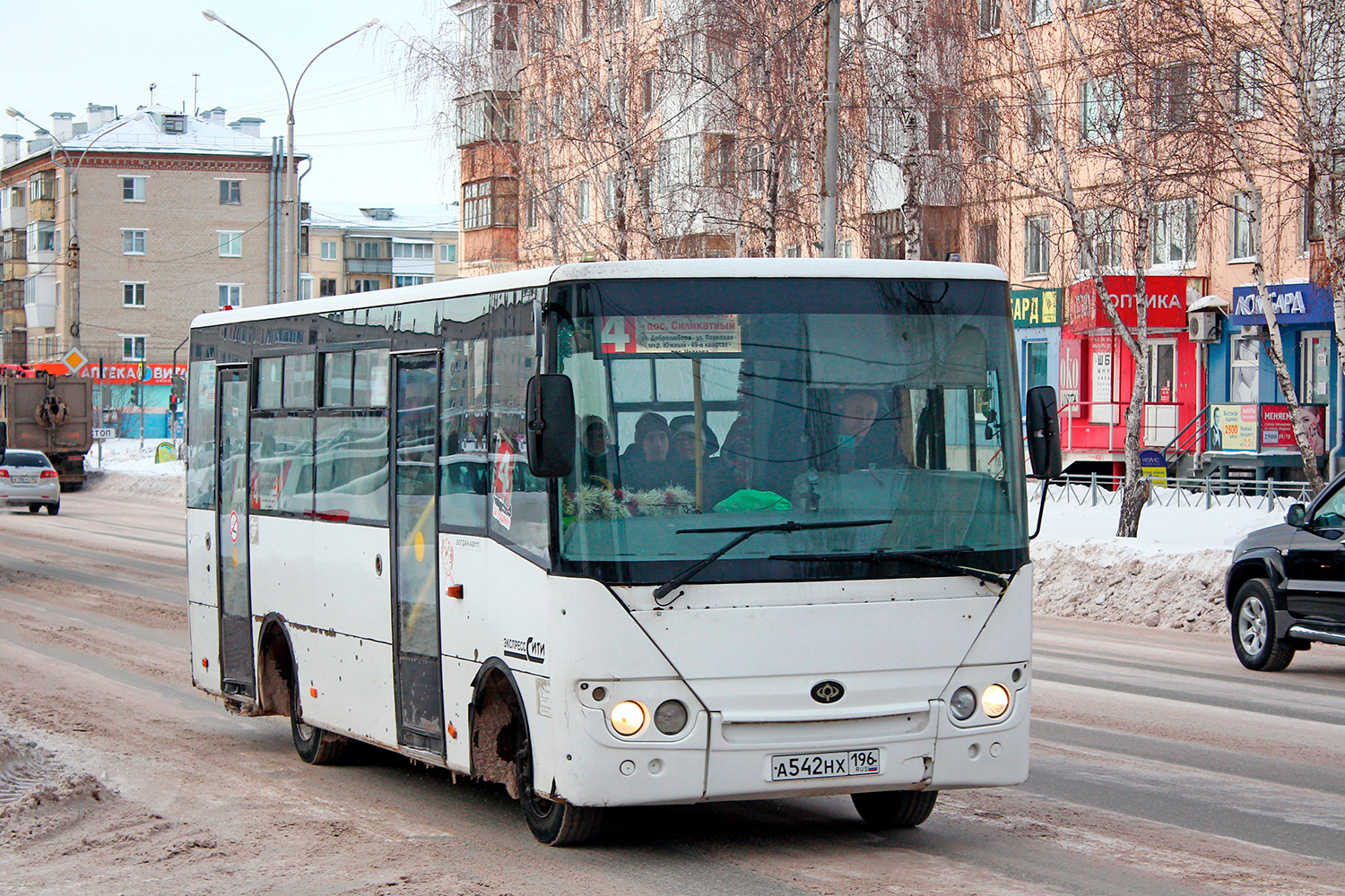 Свердловская область, Богдан А20111 № А 542 НХ 196