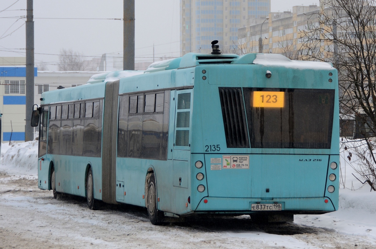 Санкт-Петербург, МАЗ-216.066 № 2135