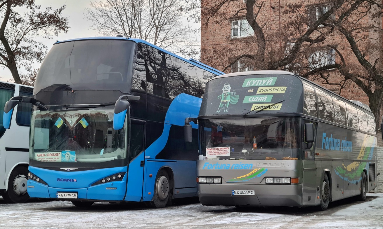 Тернопольская область, Neoplan N116 Cityliner № BX 3504 EO; Тернопольская область, Beulas Jewel I № KA 6579 CB