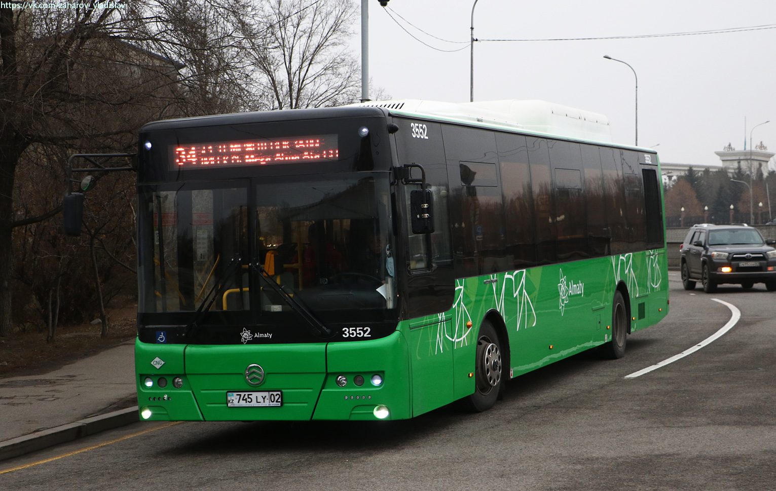 Алматы, Golden Dragon XML6125CN (Hyundai Trans Auto) № 3552