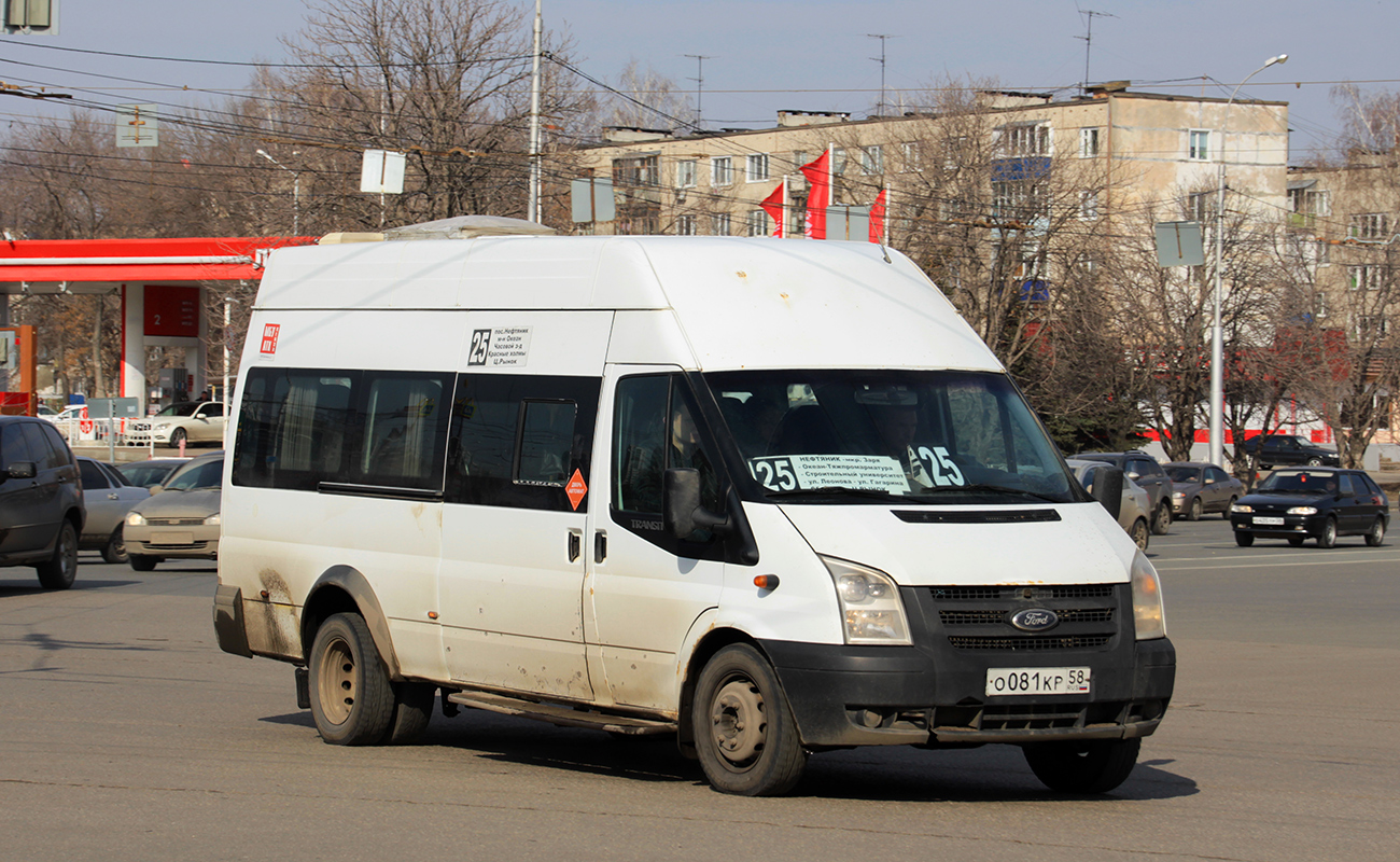 Пензенская область, Промтех-224326 (Ford Transit) № О 081 КР 58