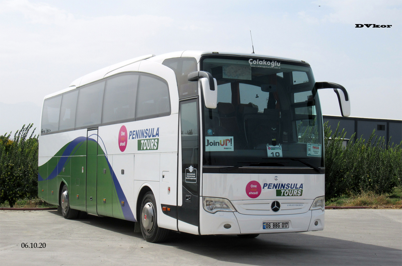 Турция, Mercedes-Benz Travego II 15SHD facelift № 06 BBG 017