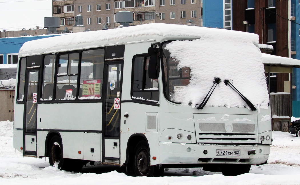 Башкортостан, ПАЗ-320402-03 № А 721 ХМ 702