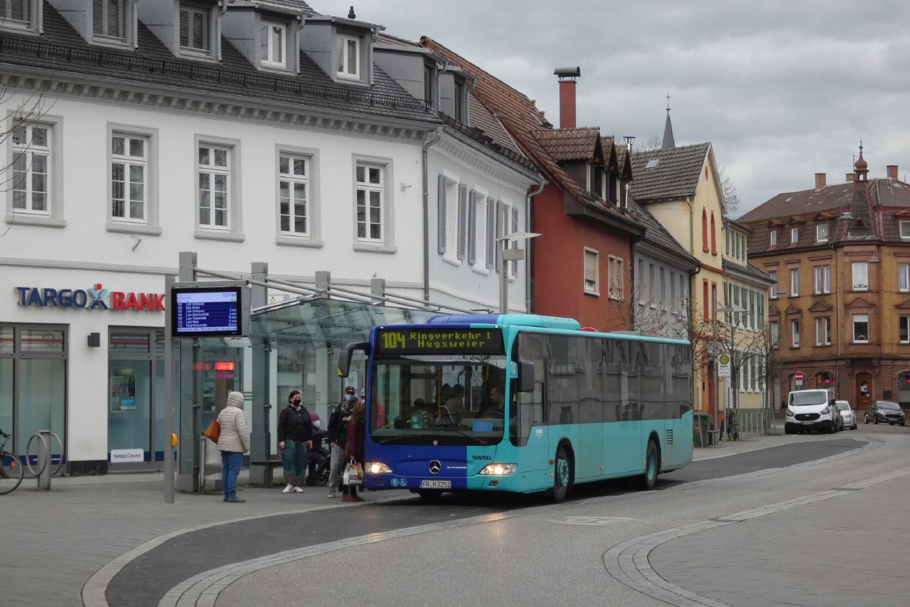 Баден-Вюртемберг, Mercedes-Benz O530 Citaro facelift № 252