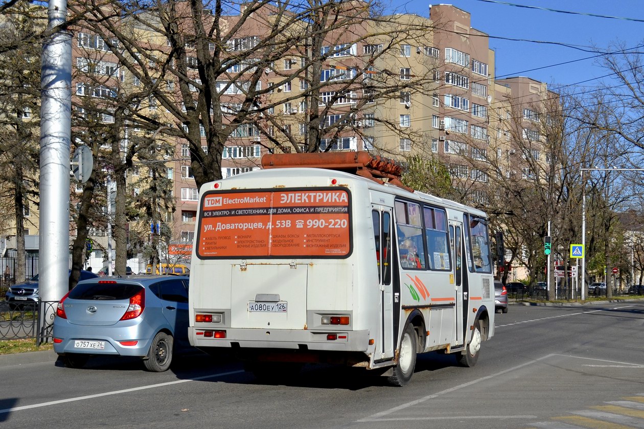 Ставропольский край, ПАЗ-32054 № А 080 ЕУ 126