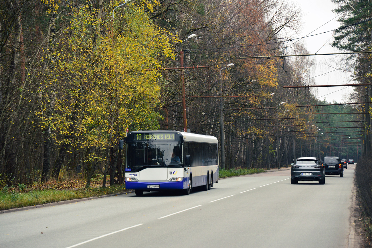 Латвия, Solaris Urbino II 15 № 75728