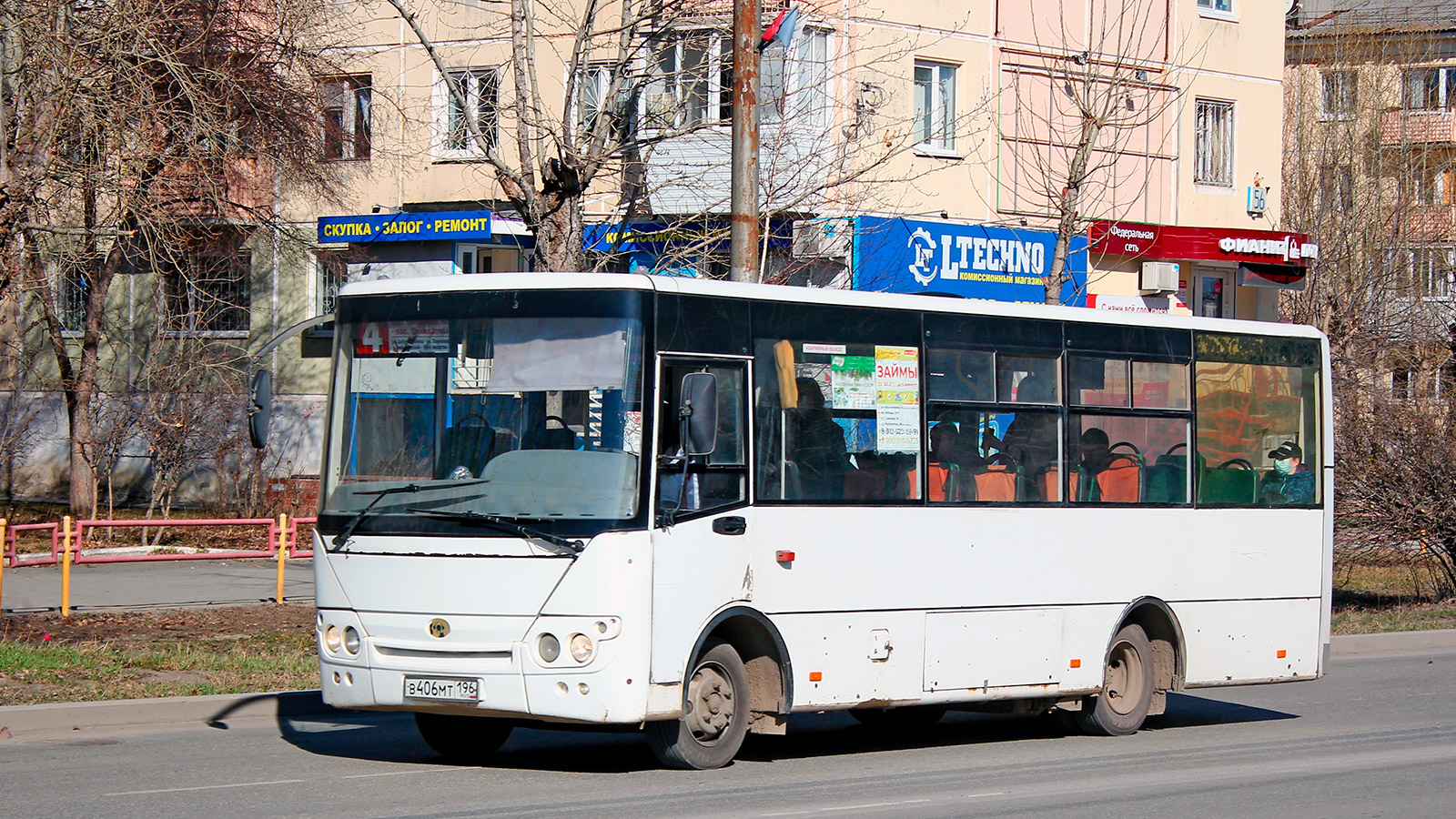 Свердловская область, Богдан А20111 № В 406 МТ 196