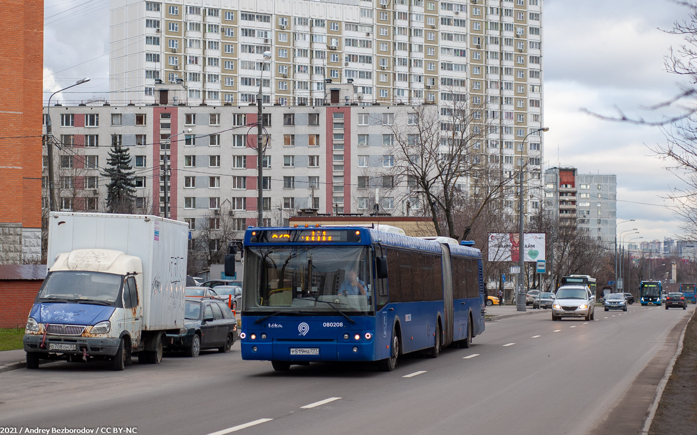 Москва, ЛиАЗ-6213.22 № 080208