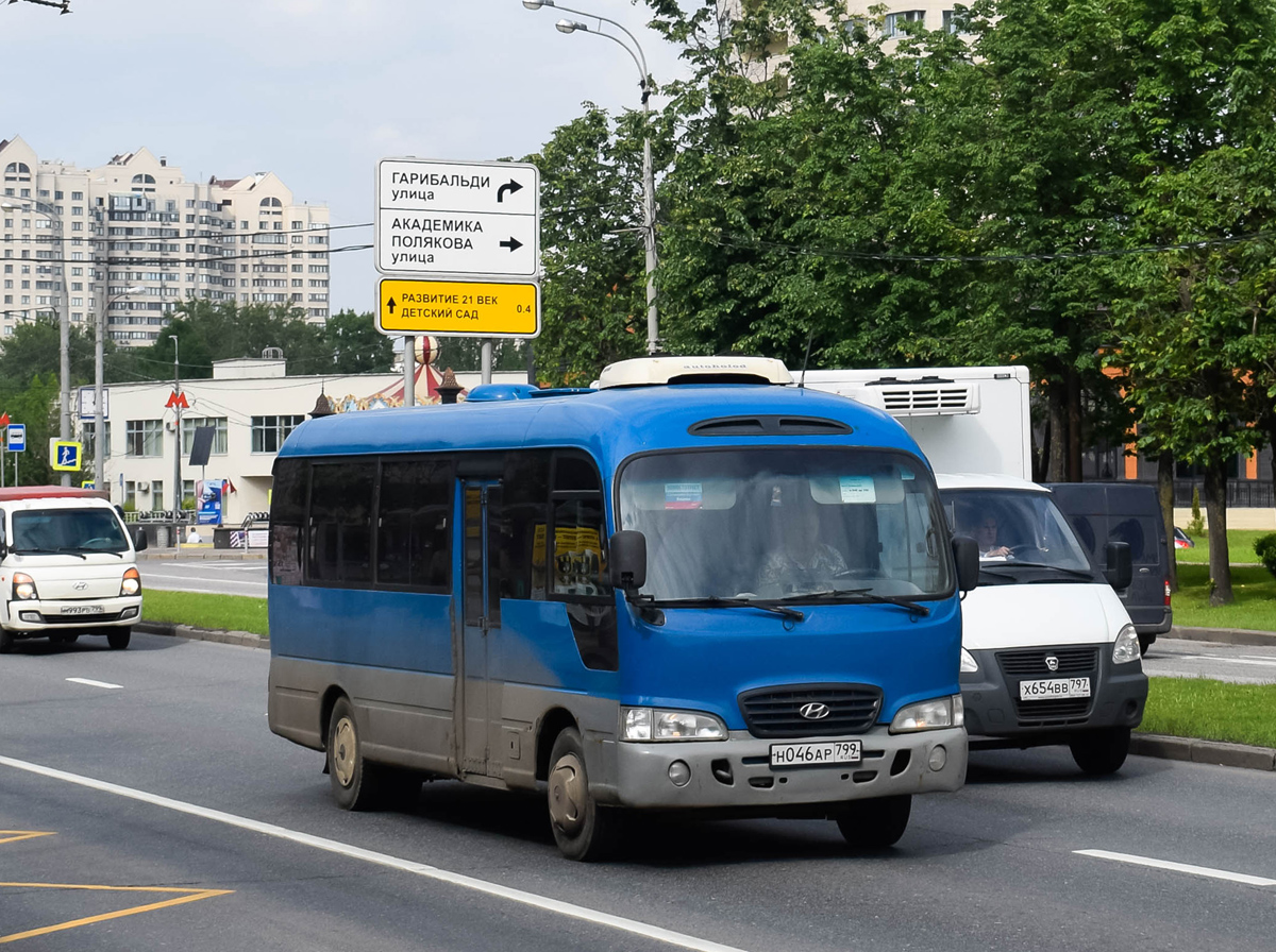 Москва, Hyundai County Deluxe № Н 046 АР 799