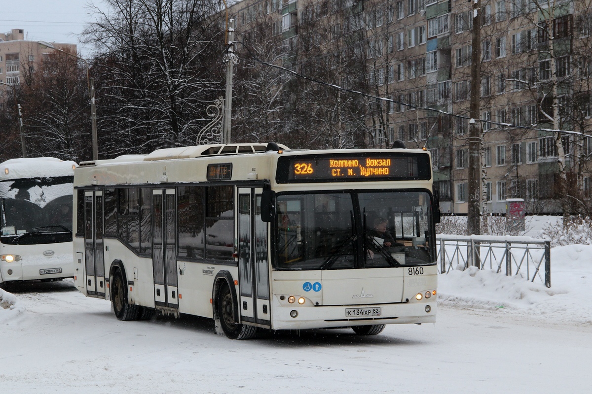 Санкт-Петербург, МАЗ-103.486 № 8160