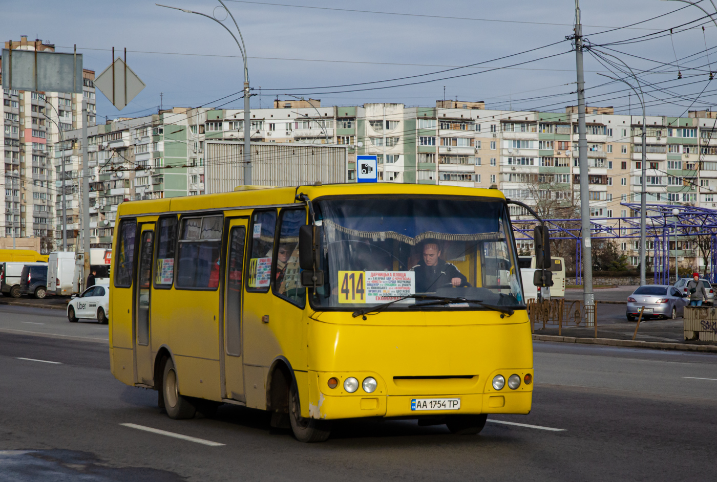 Киев, Богдан А09202 № AA 1754 TP