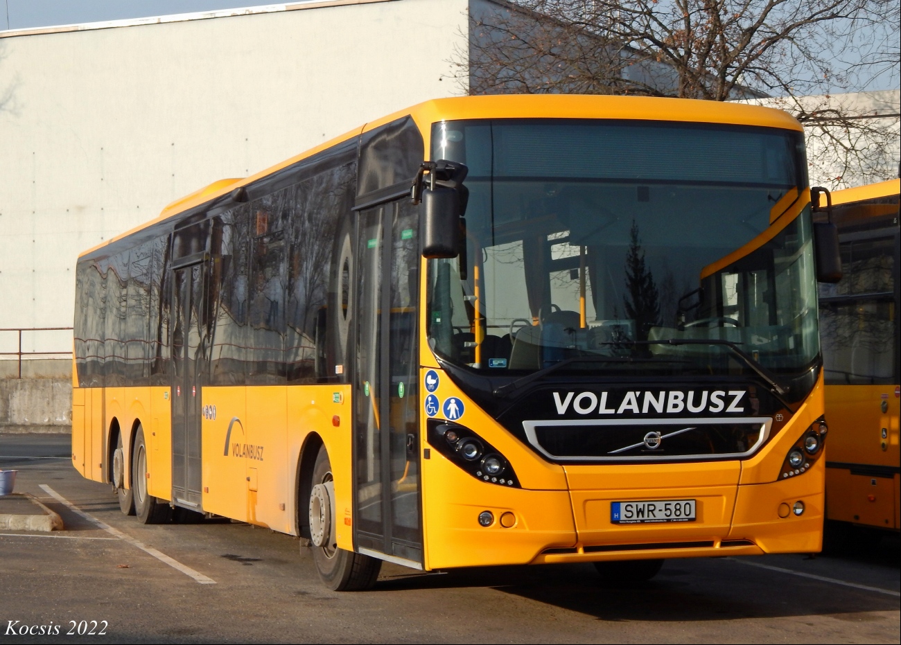 Maďarsko, Volvo 8900BLE č. SWR-580