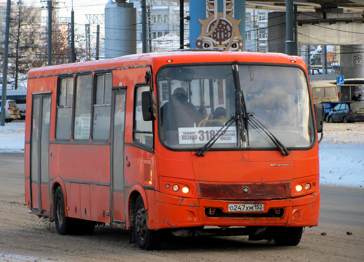 Нижегородская область, ПАЗ-320414-05 "Вектор" № О 247 ХМ 152