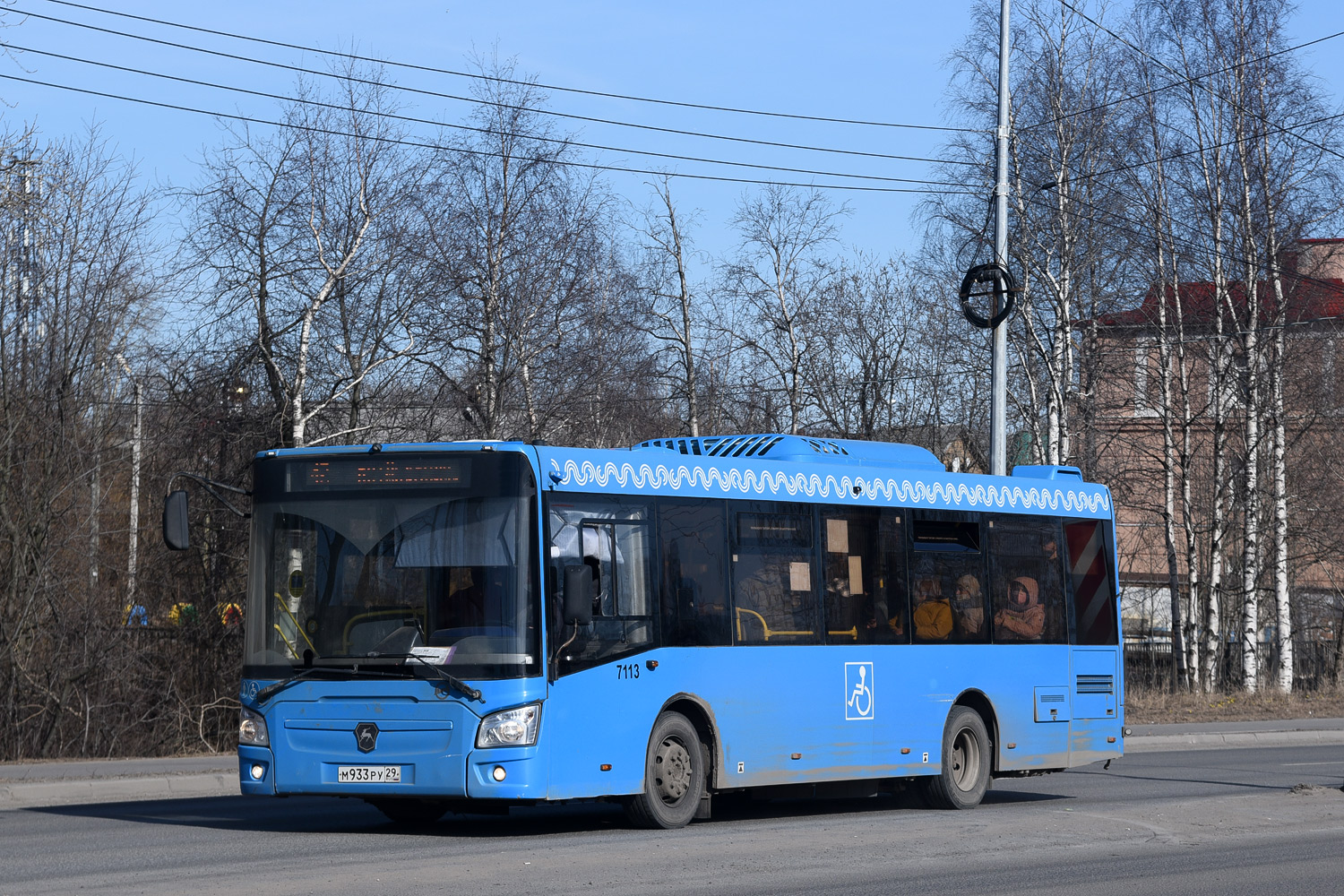 Архангельская область, ЛиАЗ-4292.60 (1-2-1) № 7113