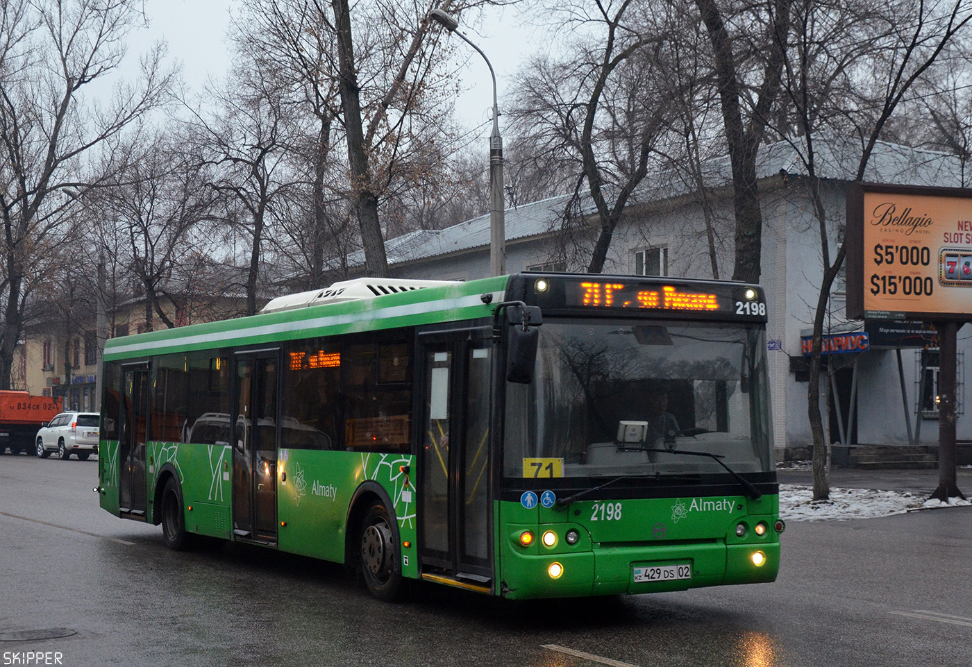 Almaty, LiAZ-5292.65 Nr. 2198