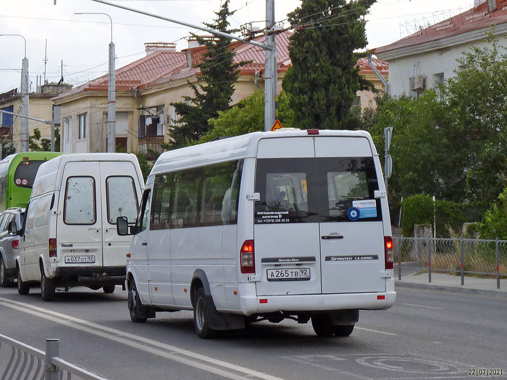 Севастополь, Луидор-223203 (MB Sprinter Classic) № А 265 ТВ 92