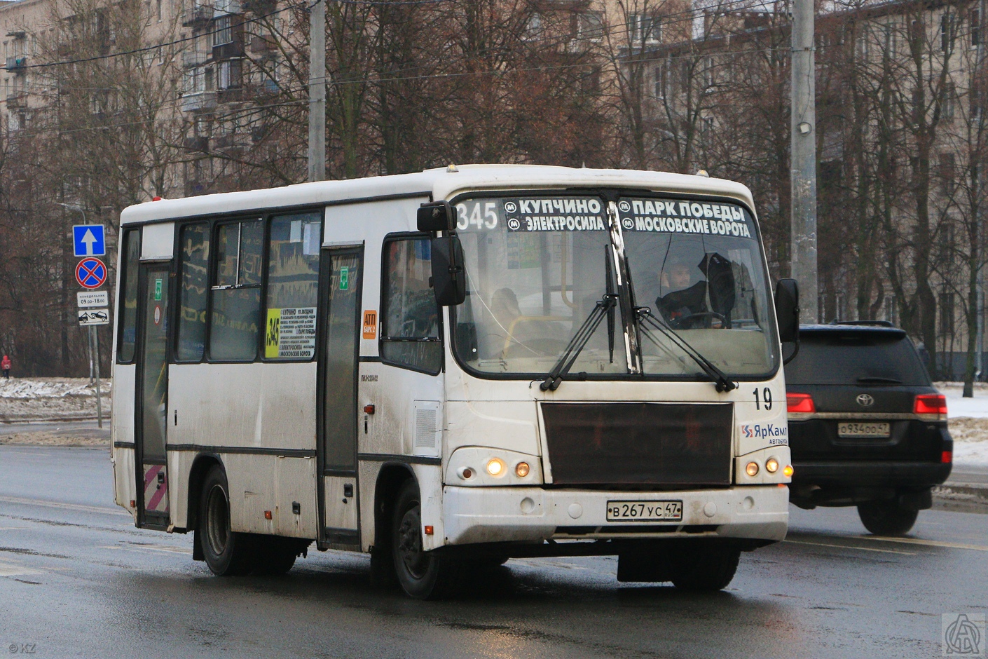 Санкт-Петербург, ПАЗ-320402-05 № В 267 УС 47