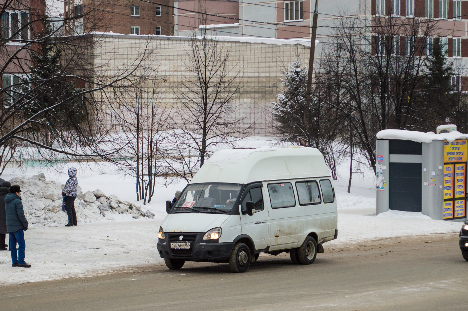 Новосибирская область, Луидор-225000 (ГАЗ-322133) № А 874 РУ 154