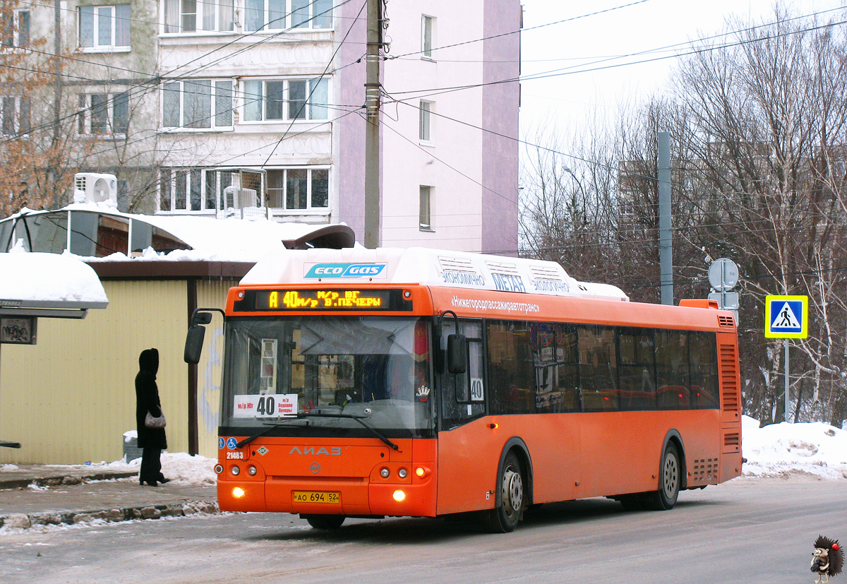 Нижегородская область, ЛиАЗ-5292.67 (CNG) № 21483