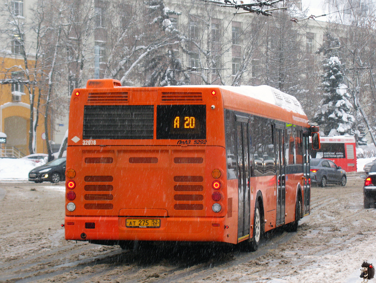 Нижегородская область, ЛиАЗ-5292.67 (CNG) № 32078