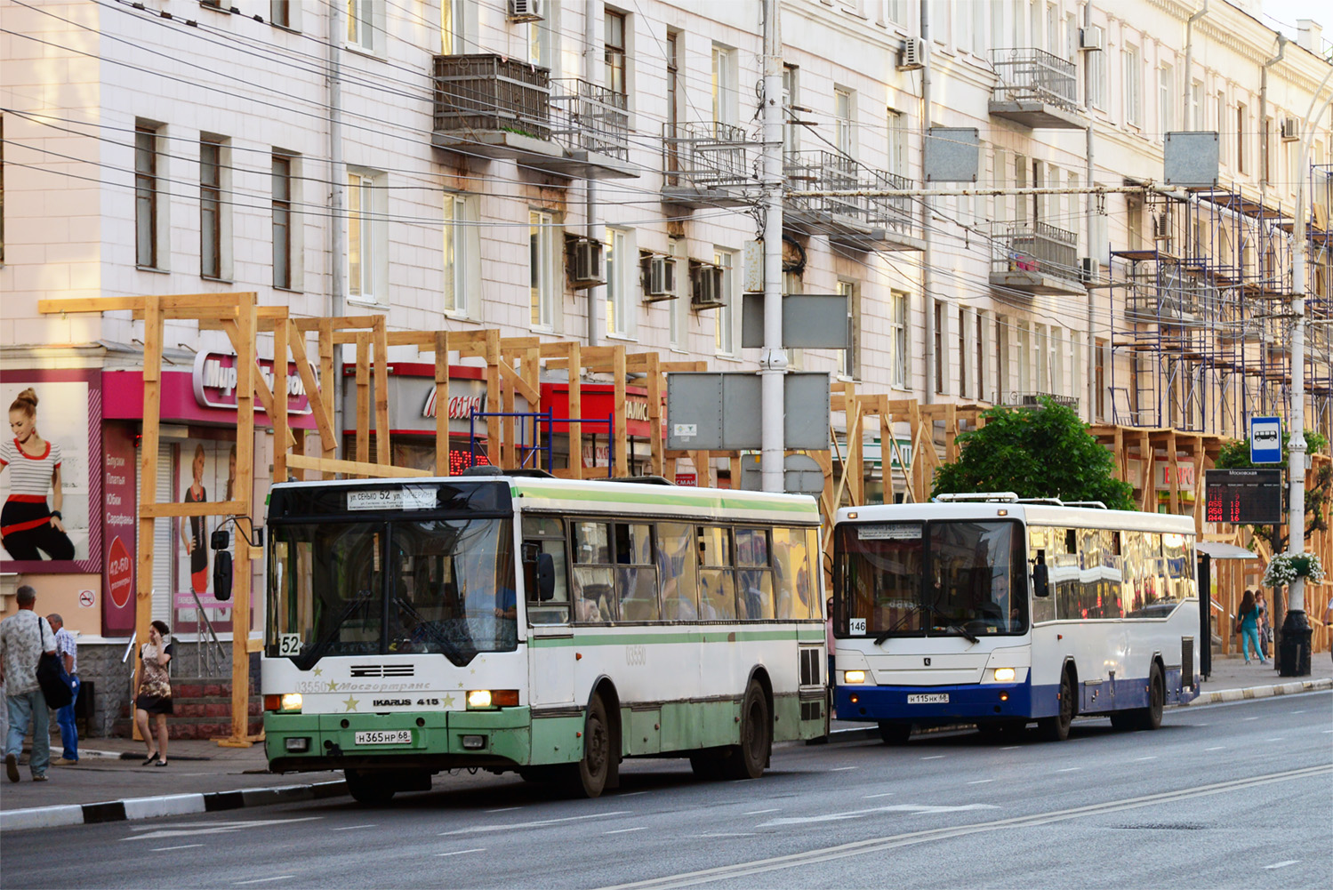 Tambov region, Ikarus 415.33 Nr. Н 365 НР 68