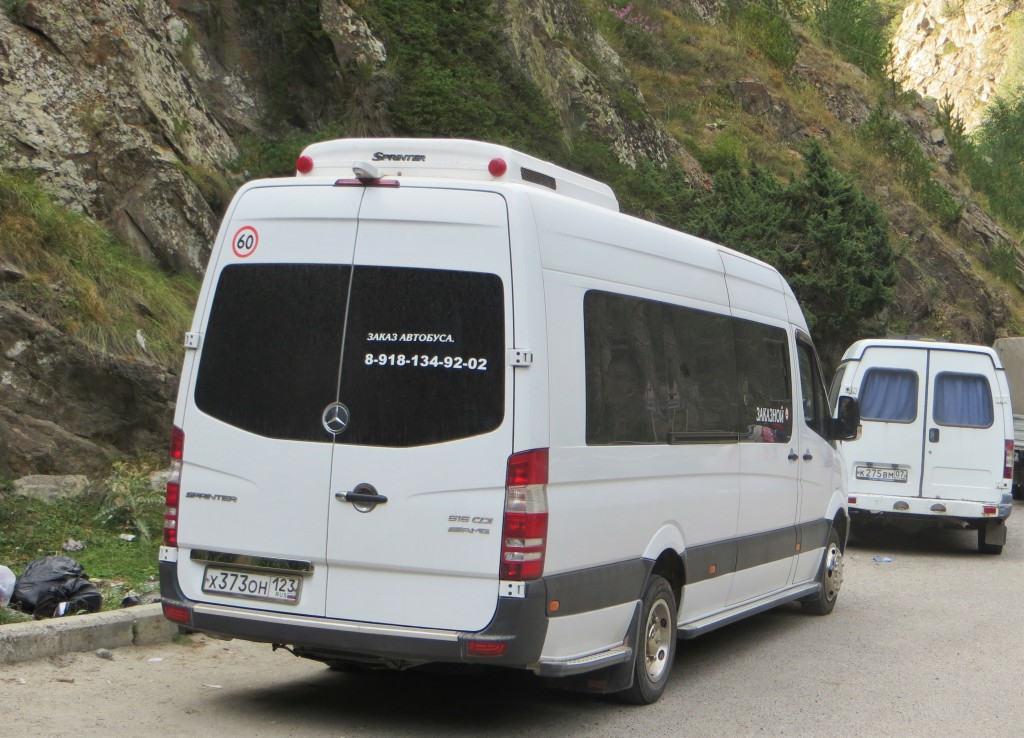 Краснодарский край, Луидор-223602 (MB Sprinter) № Х 373 ОН 123