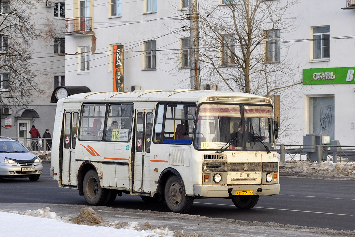 Новгородская область, ПАЗ-32054 № 15