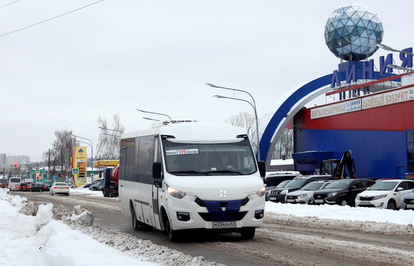 Смоленская область, Неман-420234-511 № М 334 ЕК 67