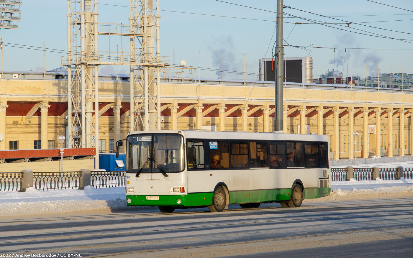 Санкт-Петербург, ЛиАЗ-5293.60 № 3643