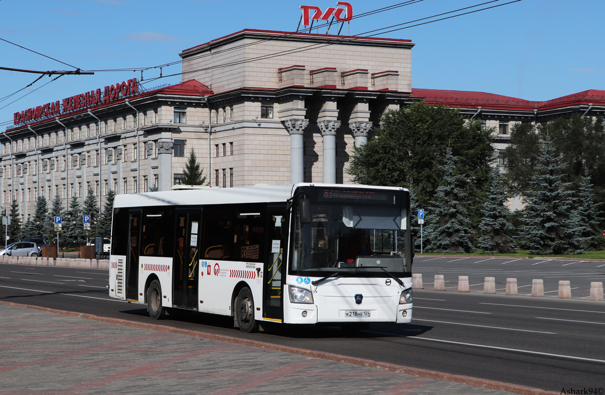 Krasnojarsko kraštas, LiAZ-4292.60 (1-2-1) Nr. К 218 НЕ 124