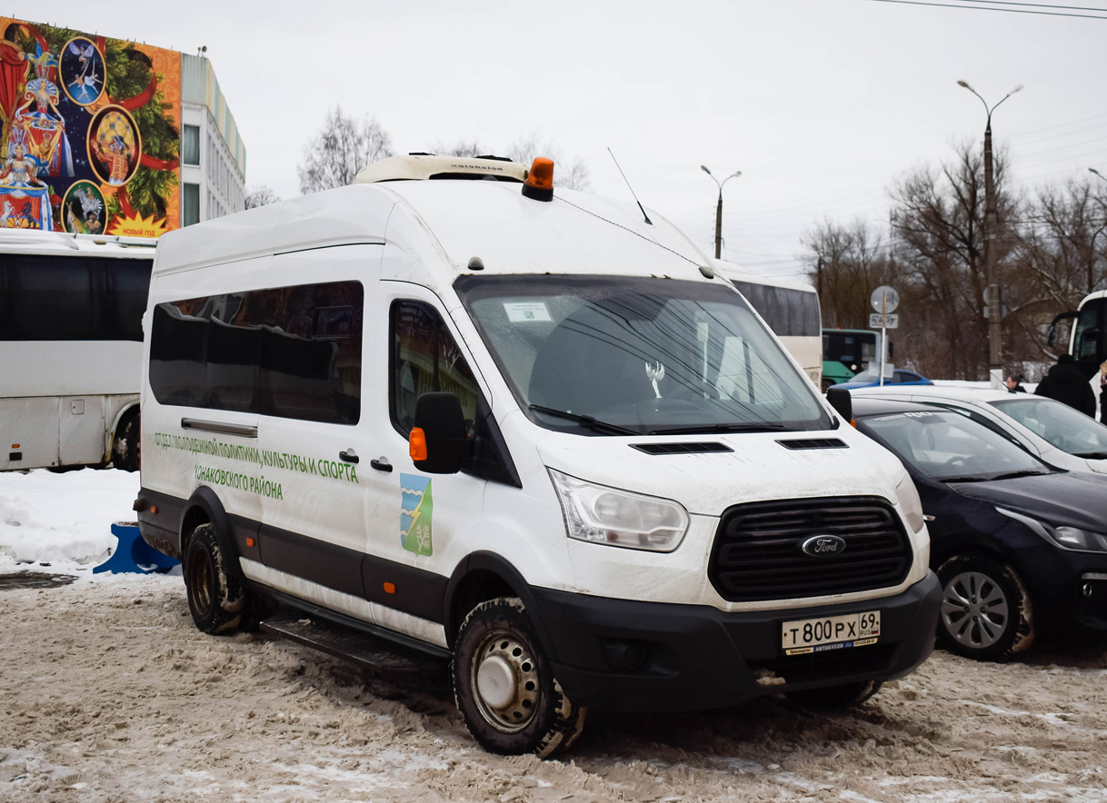 Тверская область, Ford Transit FBD [RUS] (Z6F.ESG.) № Т 800 РХ 69