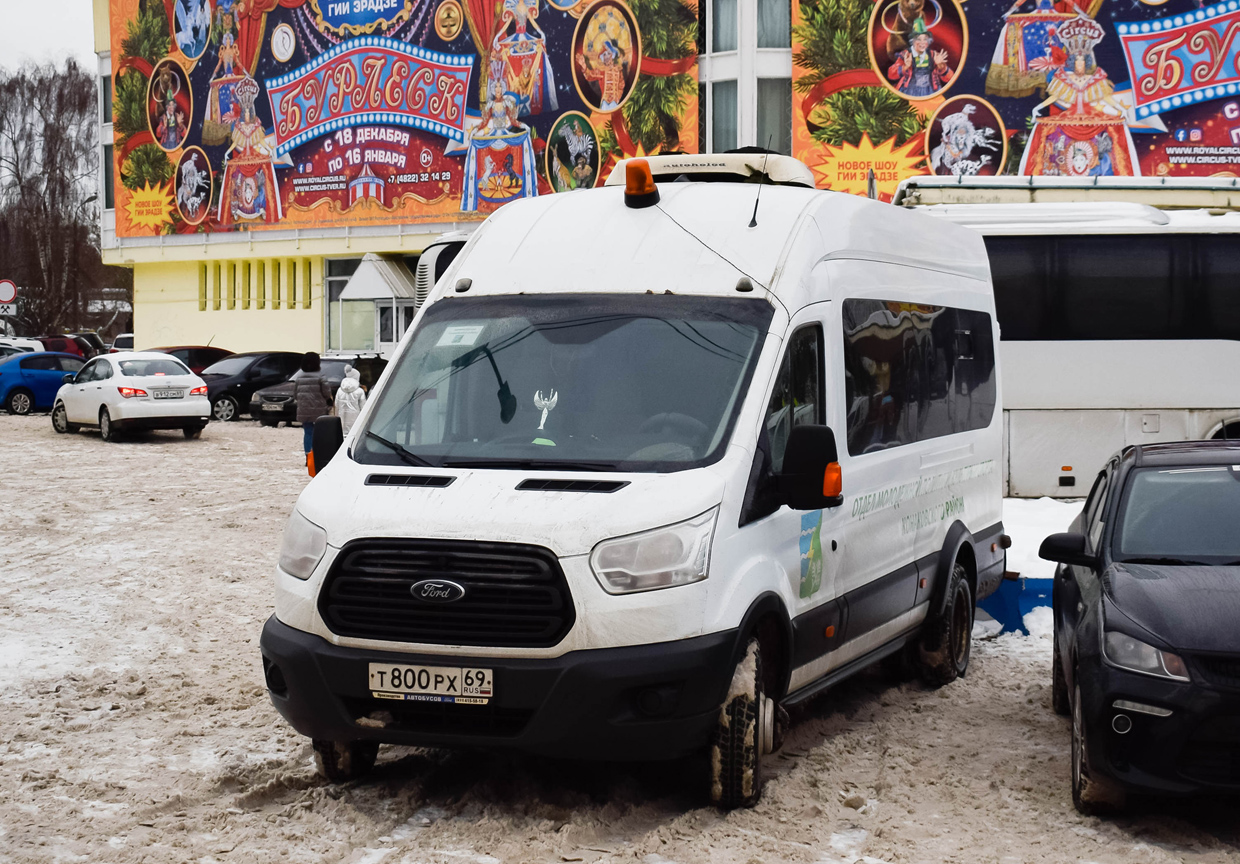 Тверская область, Ford Transit FBD [RUS] (Z6F.ESG.) № Т 800 РХ 69