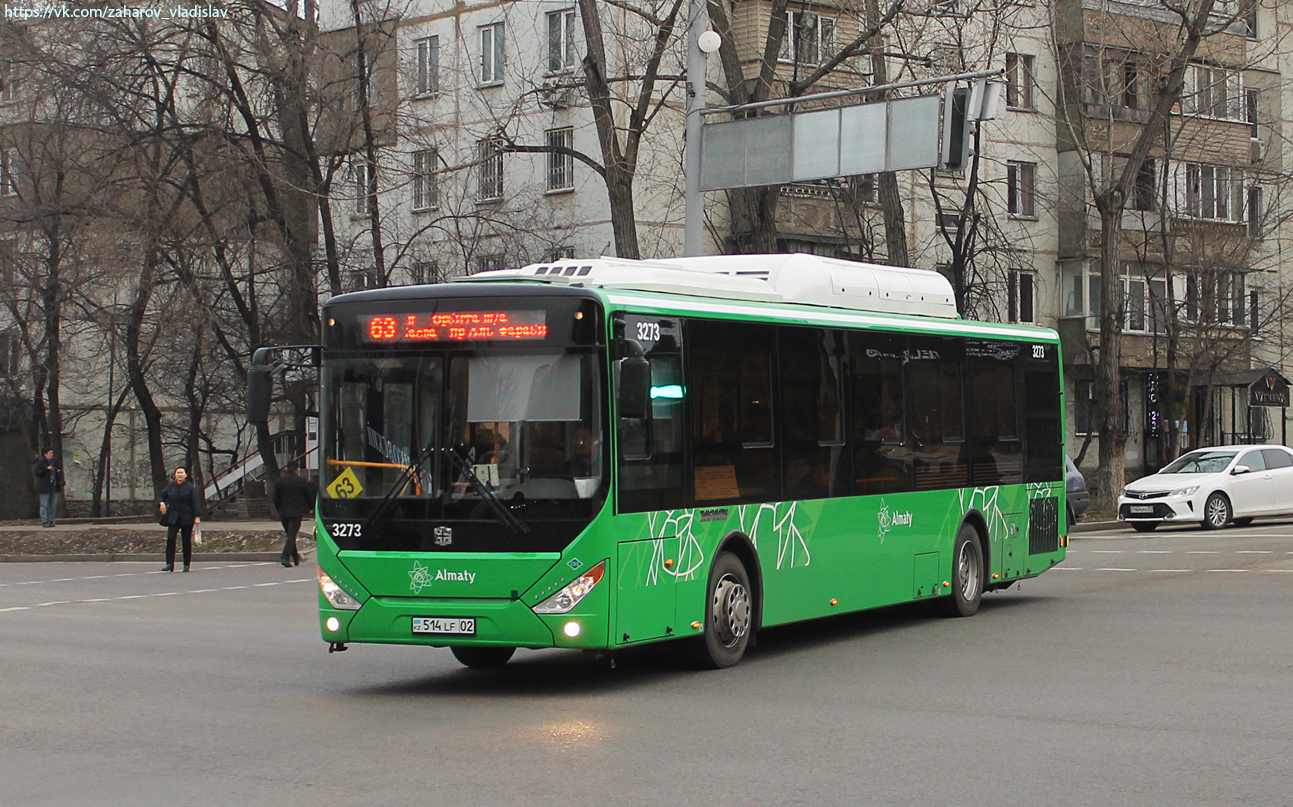 Алматы, Zhong Tong LCK6125HGAN № 3273