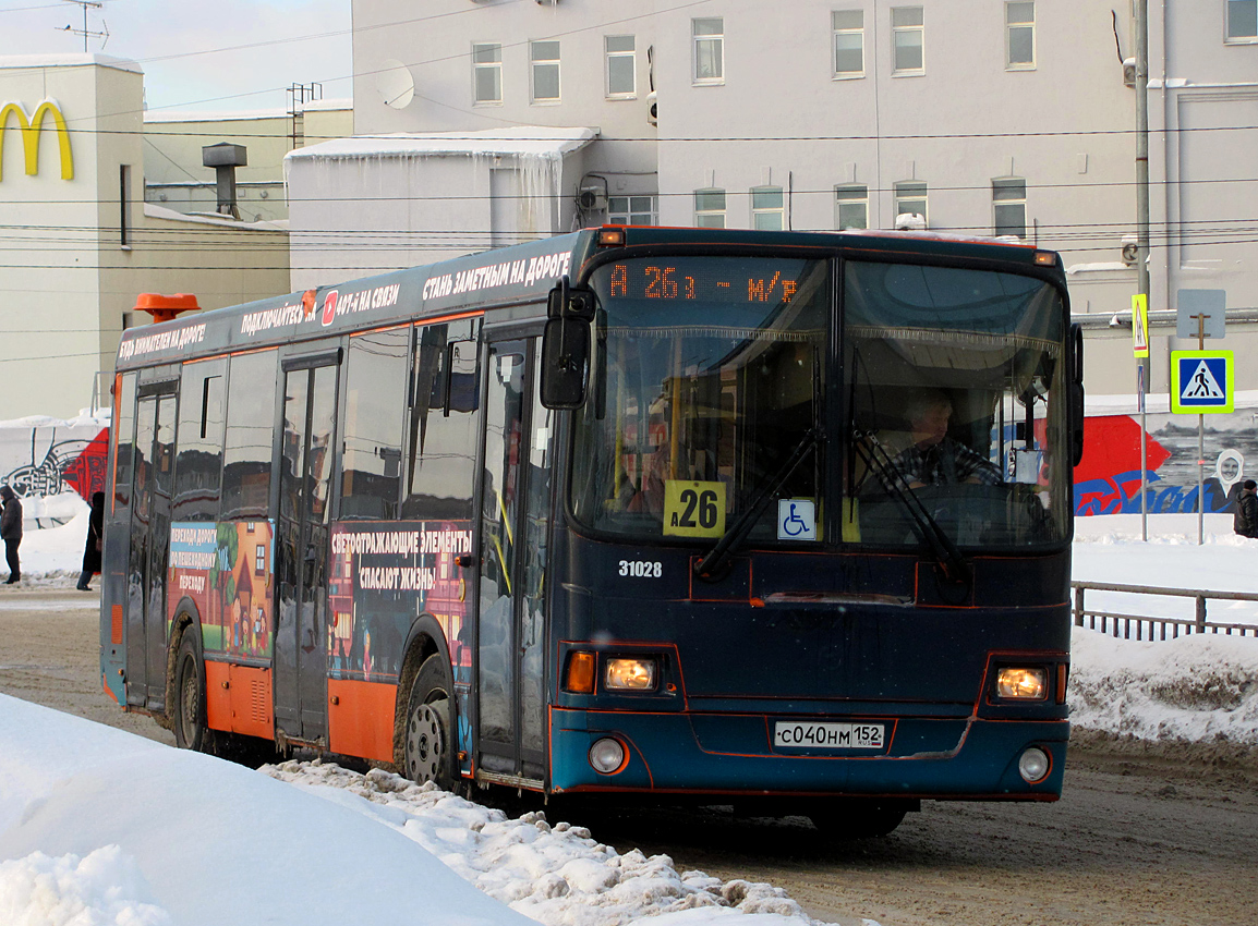 Нижегородская область, ЛиАЗ-5293.60 № 31028