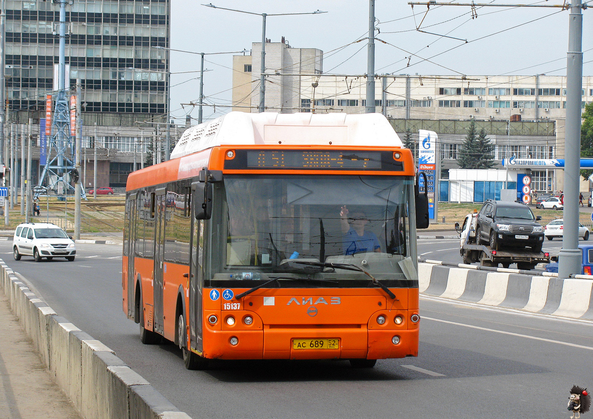 Nizhegorodskaya region, LiAZ-5292.67 (CNG) č. 15137