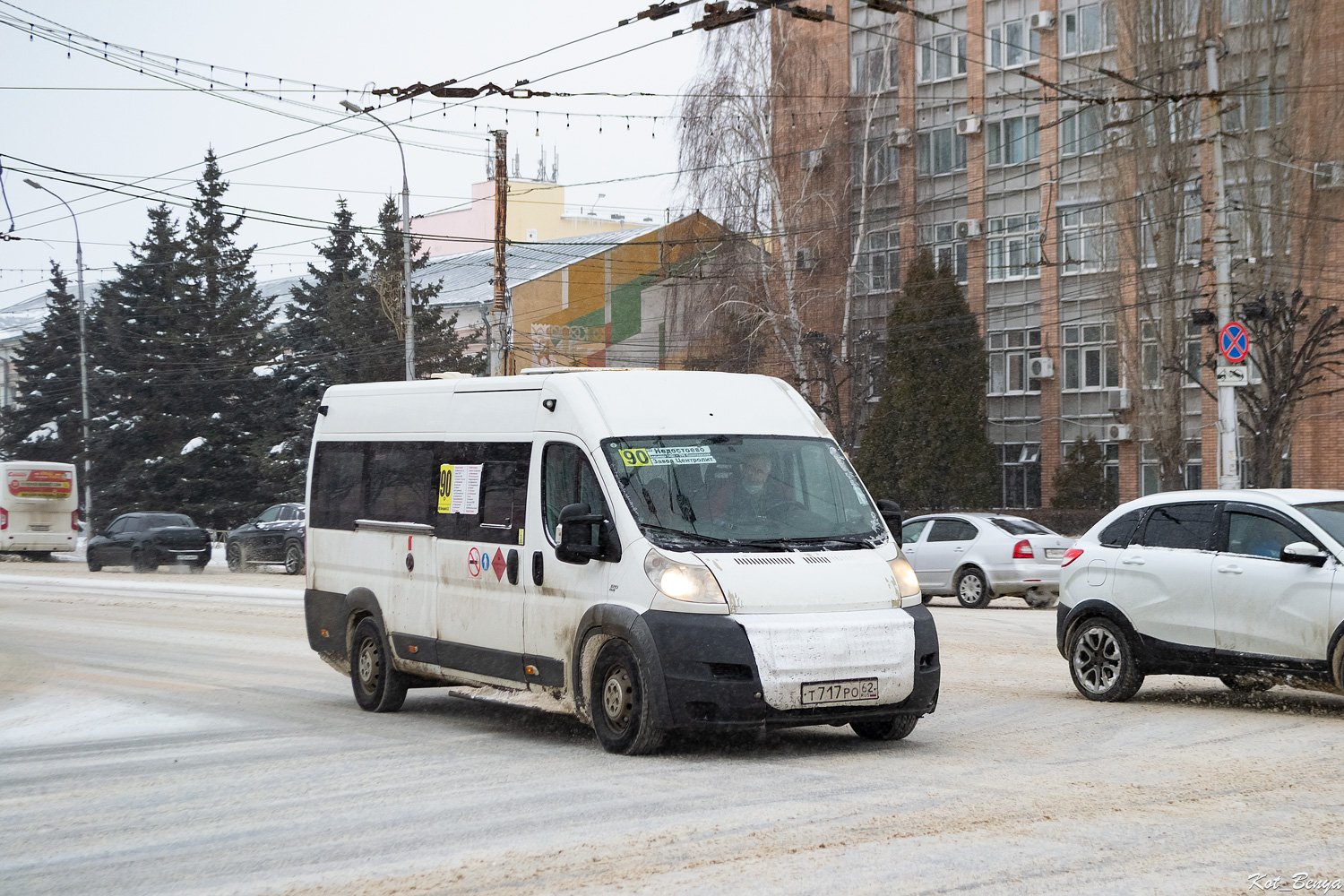 Рязанская область, Нижегородец-FST613 (FIAT Ducato) № Т 717 РО 62