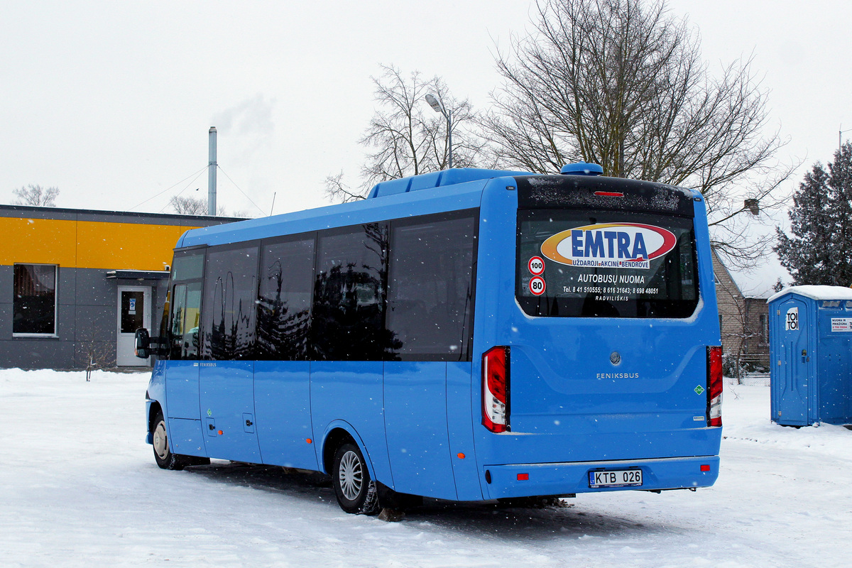 Литва, Feniksbus FBI II 83M-G № KTB 026