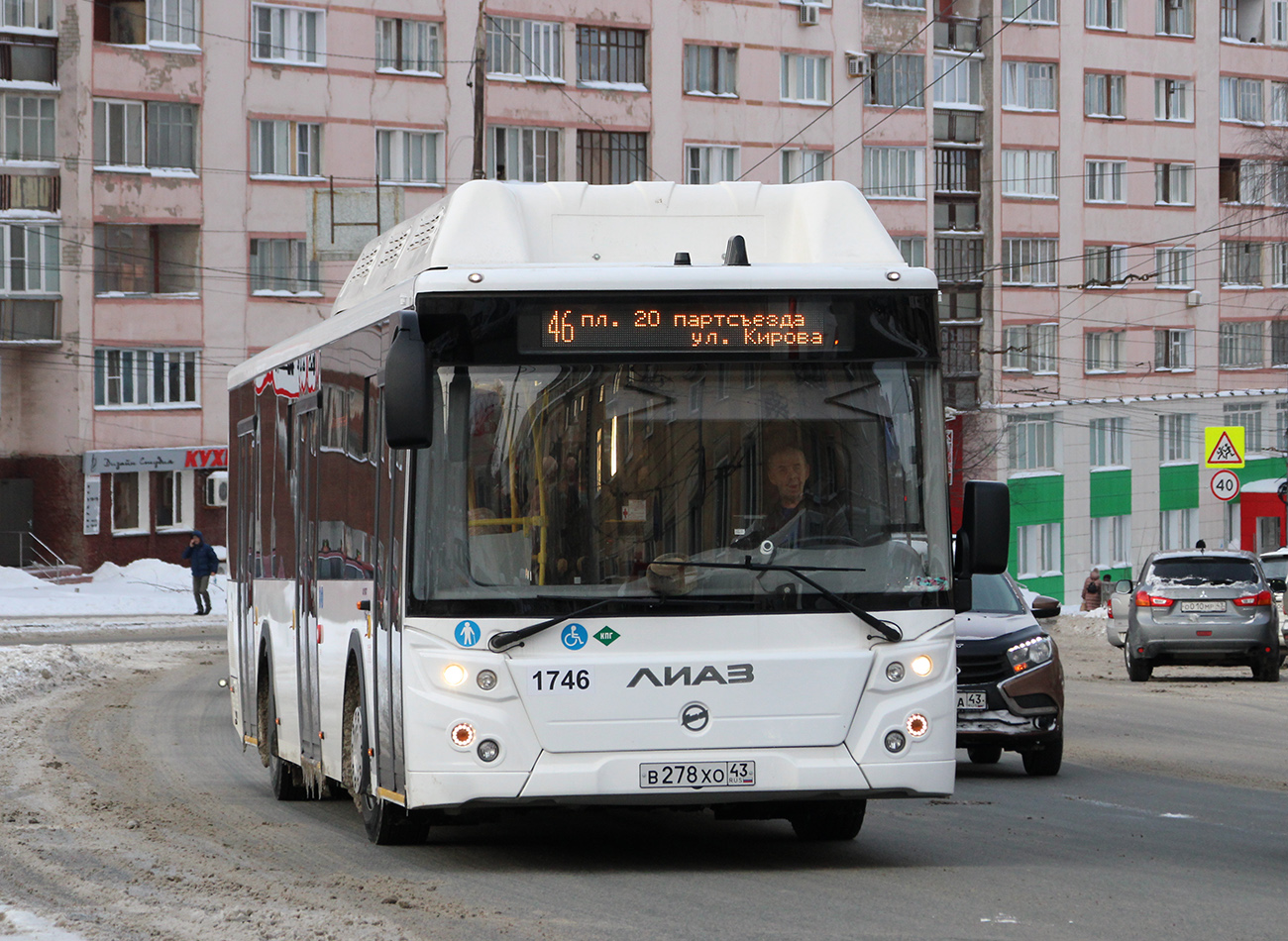 Кировская область, ЛиАЗ-5292.67 (CNG) № х746