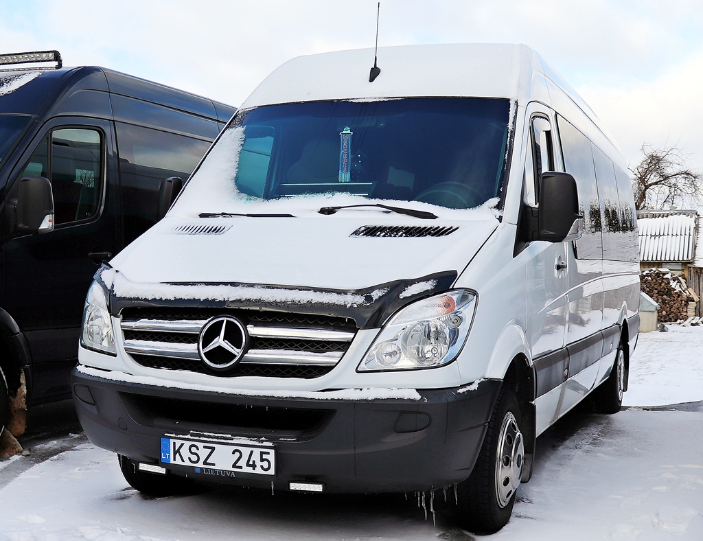 Литва, Mercedes-Benz Sprinter W906 518CDI № KSZ 245