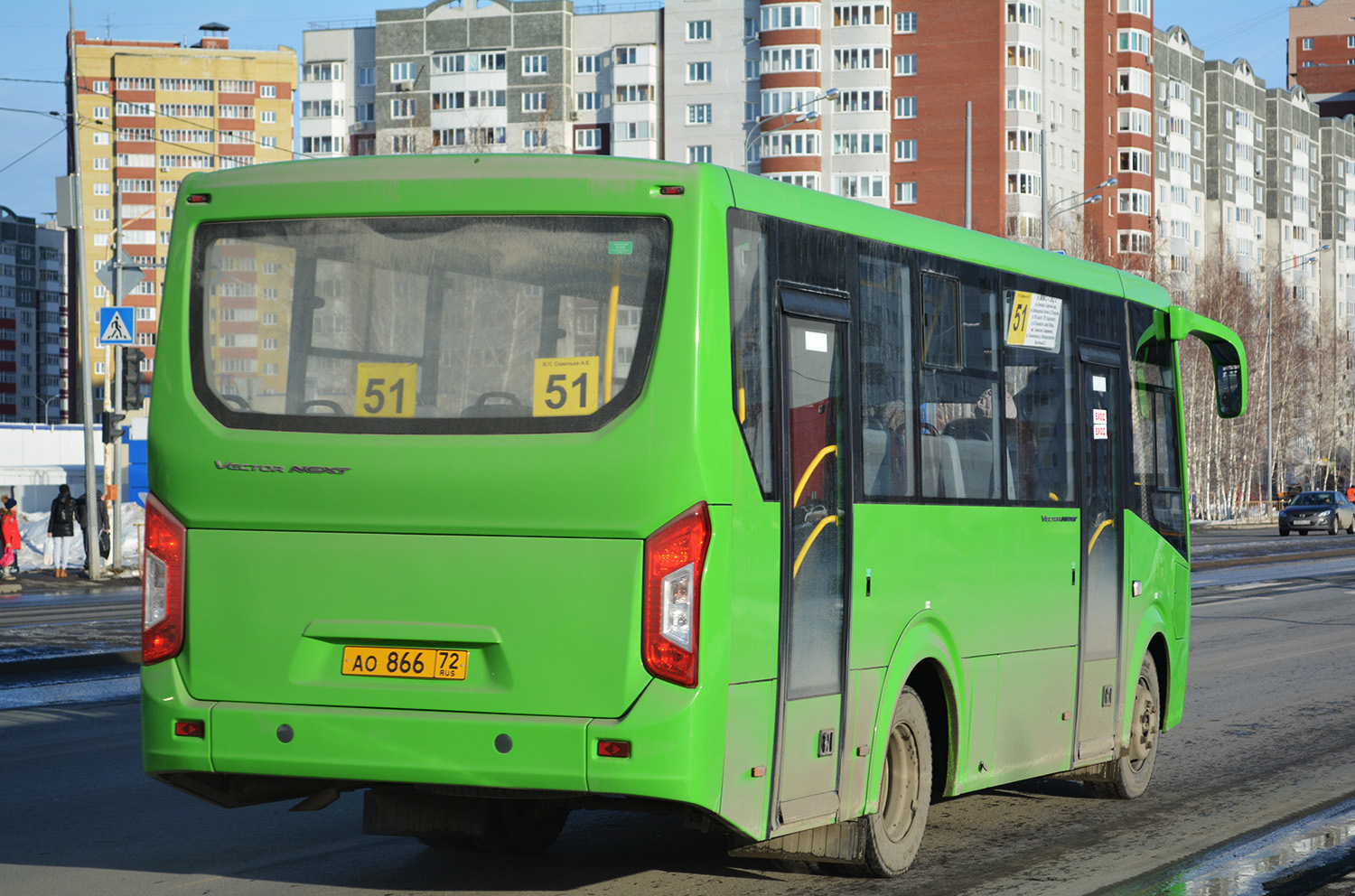 Тюменская область, ПАЗ-320405-04 "Vector Next" № АО 866 72