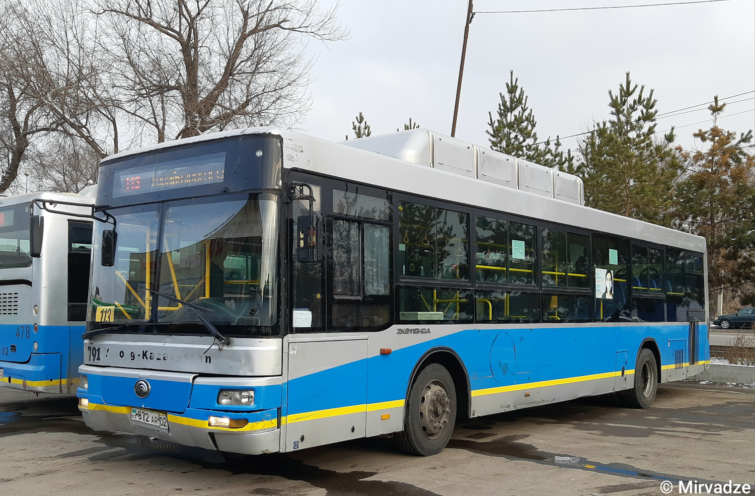 Алматы, Yutong ZK6118HGA № 791